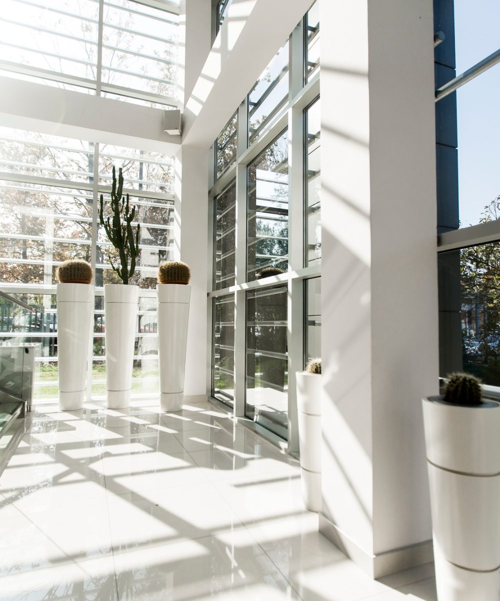 Modern office building